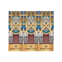 3 Pcs each pcs 1 gr pure saffron