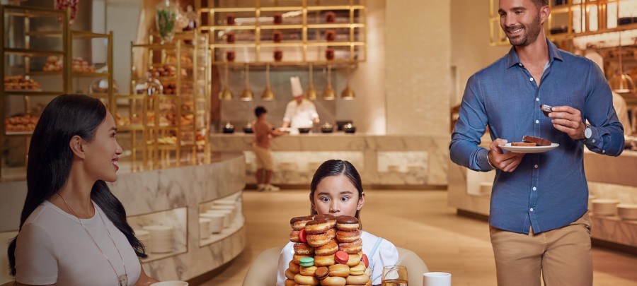Where is Saffron restaurant in Dubai?(Saffron Asian Buffet Restaurant)