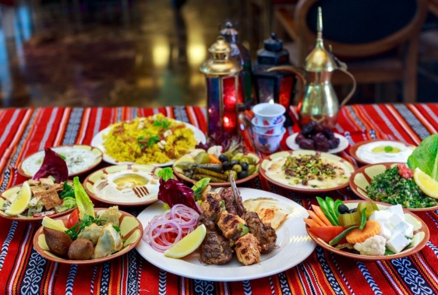The taste of extremely various Emirate dishes with different flavours