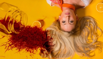 Is saffron considered a powerful ingredient for having healthy hair?