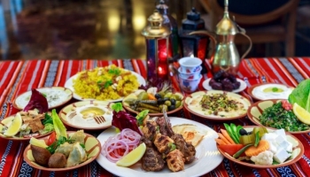 The taste of extremely various Emirate dishes with different flavours
