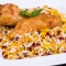 The recipe for one of the delicious cuisines, Barberry with rice and saffron chicken